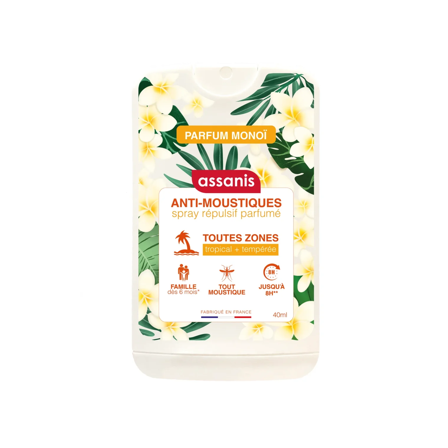Spray Répulsif Parfumé Anti-Moustiques - 40ml
