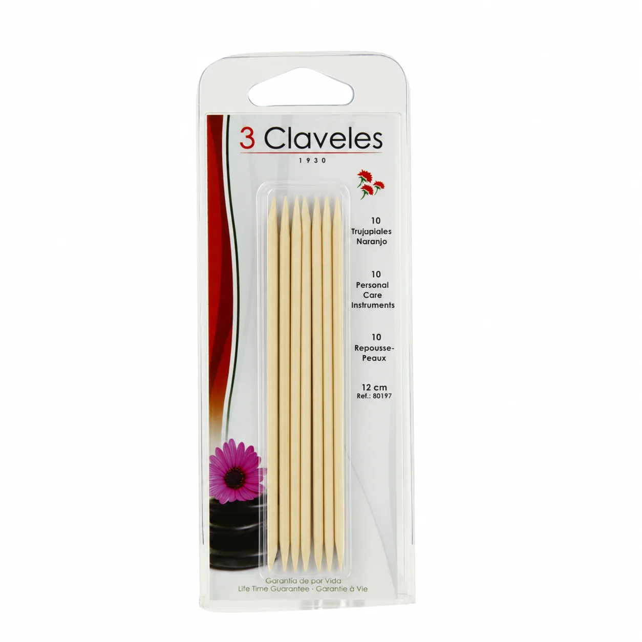 3 Claveles Repousse-Peaux - Lot de 10