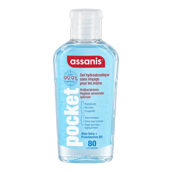 Assanis Pocket Gel Mains - 80ml