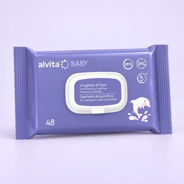 Alvita Lingettes Eau Pure