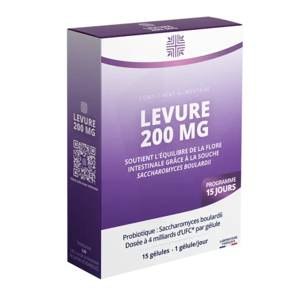 APO Levure 200 mg - Boîte de 15