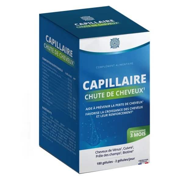 Apothical Capillaire Cheveux - 180 gélules