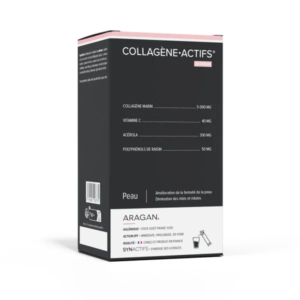 Aragan Synactifs Collagène Actifs - 20 sticks