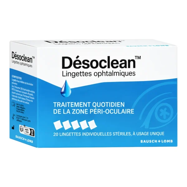 Bausch & Lomb Désoclean - 20 unités