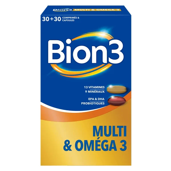 Bion3 Multi & Omega - 30 CPR + 30 capsules