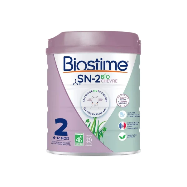 Biostime Lait de Chèvre 2ème âge - 800g