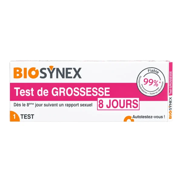 Biosynex Test de grossesse 8 jours - 1 stylo