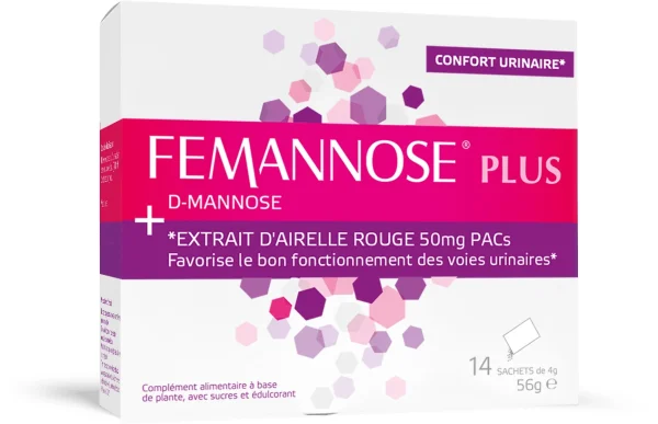 Femannose PLUS Confort Urinaire - Image 1 Femannose PLUS Confort Urinaire - 14 sachets