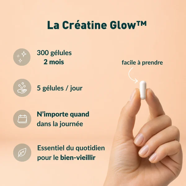 Humble+ Créatine Glow Gélules
