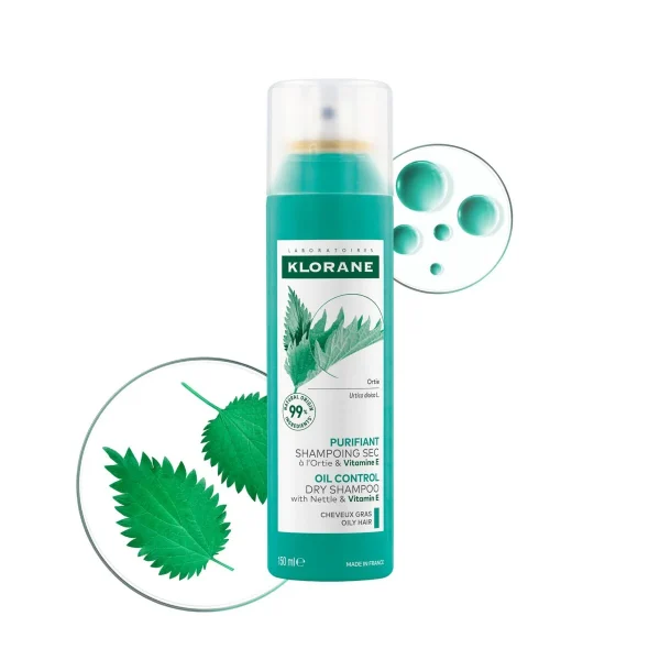 Klorane Ortie Shampoing sec - 150 ml