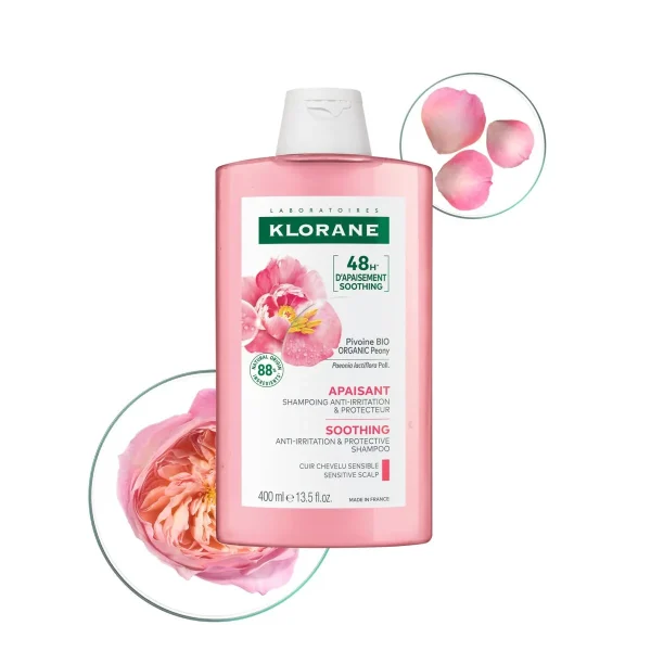 Klorane Pivoine BIO Shampoing - 400 ml