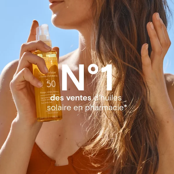 La Rosée Huile solaire SPF 50
