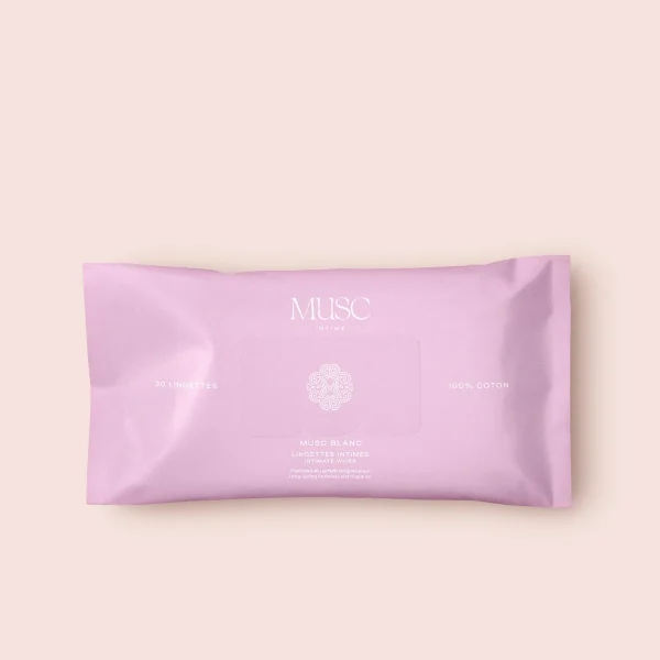 Musc Intime Musc Blanc Lingettes - 30 lingettes