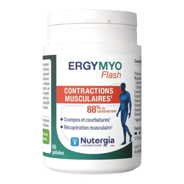 Nutergia ERGYMYO Flash Confort - 60 gélules