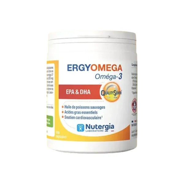 Nutergia ERGYOMEGA Oméga-3 - 180 capsules