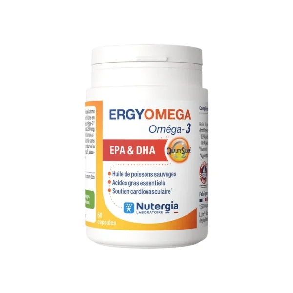 Nutergia ERGYOMEGA Oméga-3 - 60 capsules