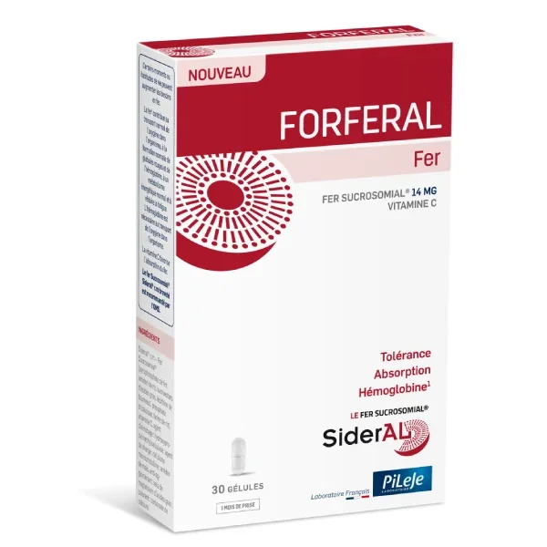 PiLeJe Forferal Fer - 30 gélules