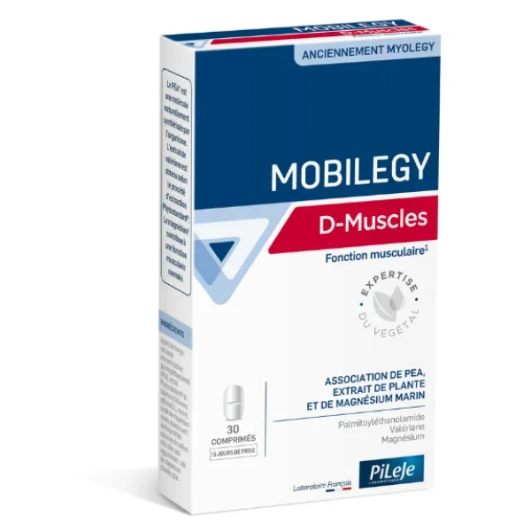 PiLeJe Mobilegy D-Muscles - 30 comprimés