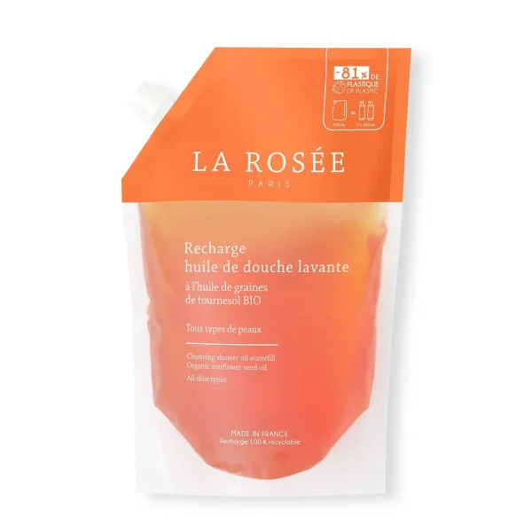 Recharge Huile de douche La Rosée - 800ml
