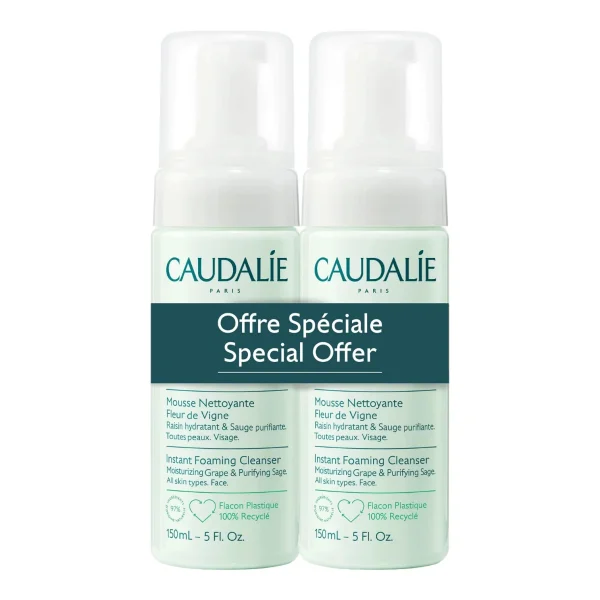 Caudalie Vinoclean Duo Mousse - 300ml