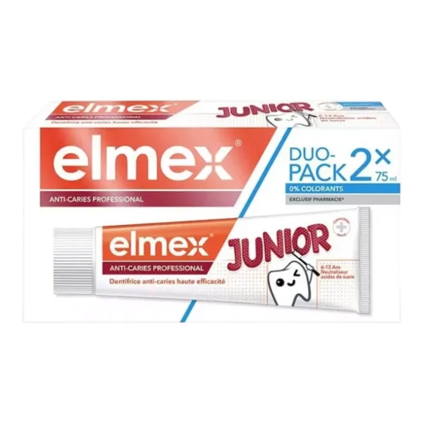 Elmex Junior Dentifrice Professional - 2x75ml