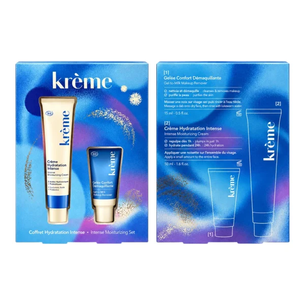 Krème Coffret Hydratation Intense - 50ml + 15ml