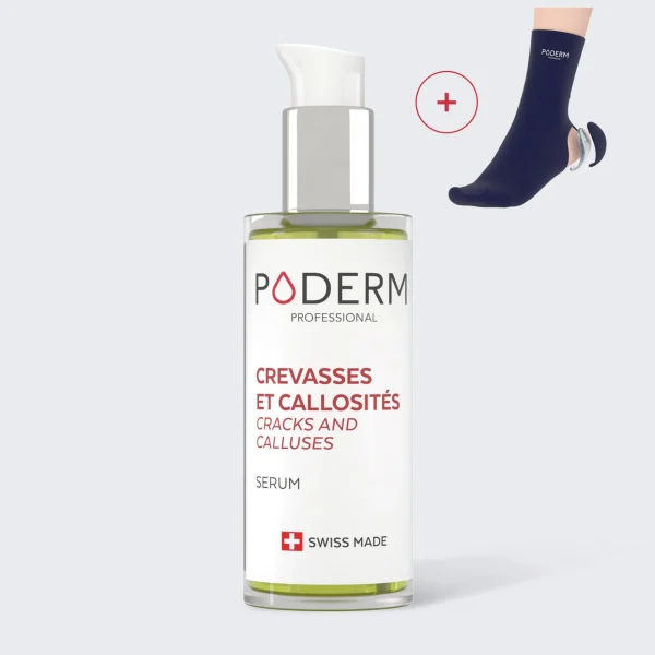 Poderm Soin Nuit Pieds - 75ml+1 paire