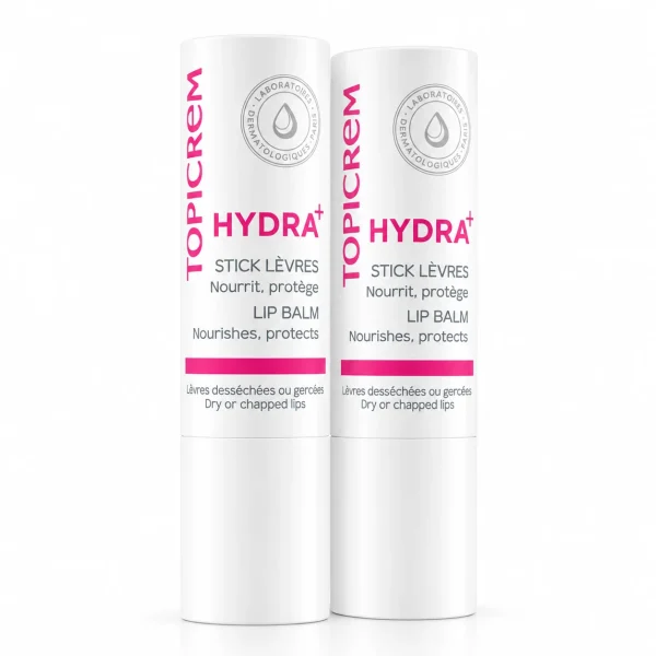 topicrem hydra duo sticks-levres 2x4g
